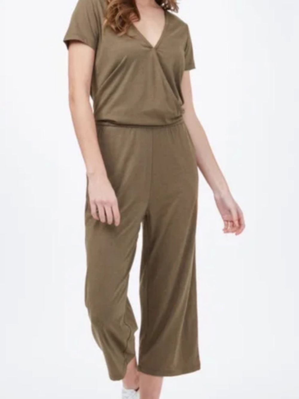 TENTREE Blakely Shortsleeve Knit Jumpsuit